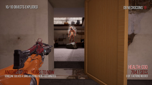 Screenshot z Sanatorium Anthropocene Retreat