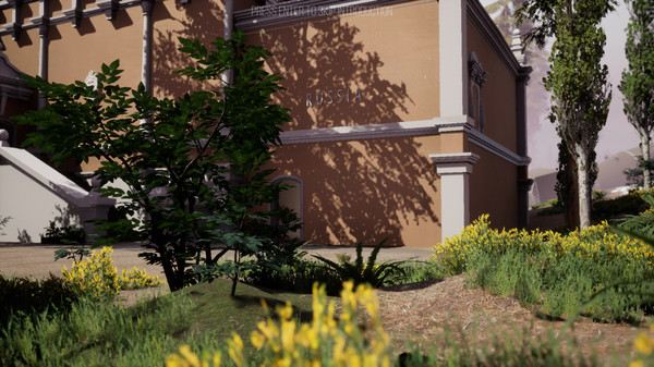 Screenshot z Sanatorium Anthropocene Retreat