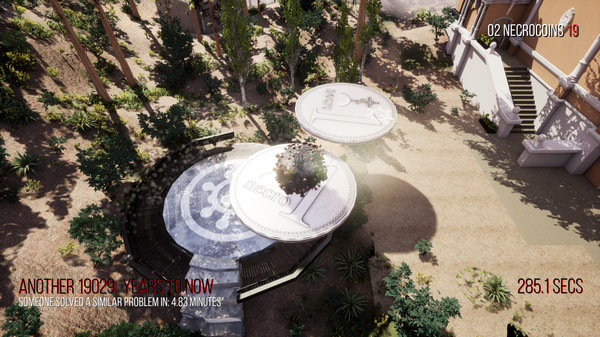 Screenshot z Sanatorium Anthropocene Retreat