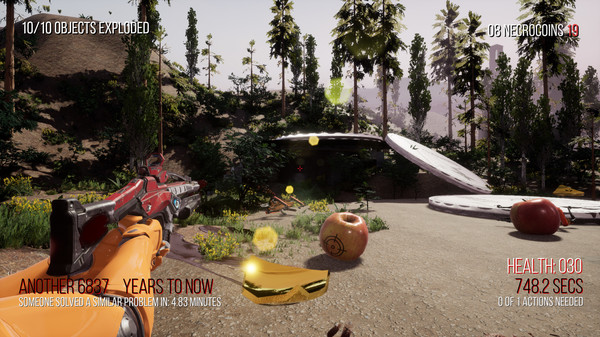Screenshot z Sanatorium Anthropocene Retreat