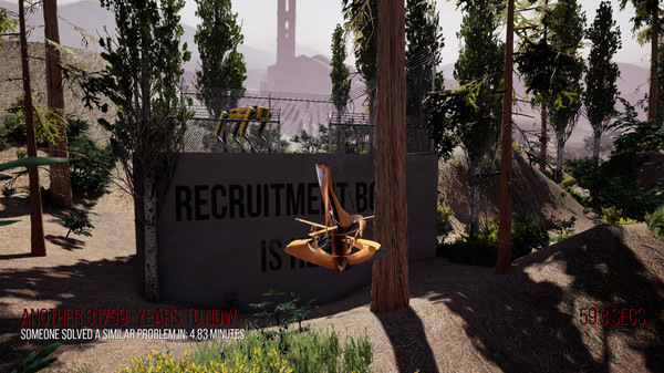 Screenshot z Sanatorium Anthropocene Retreat