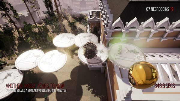 Screenshot z Sanatorium Anthropocene Retreat