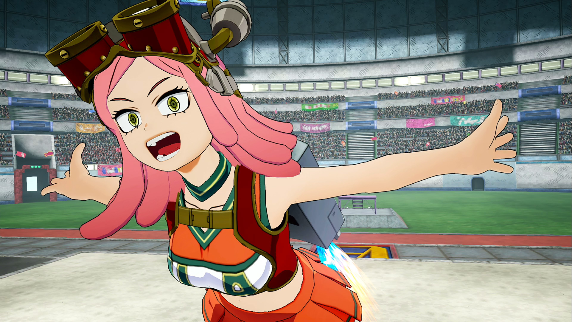 MY HERO ONE'S JUSTICE 2 Cheerleader Costume Mei Hatsume Featured Screenshot #1