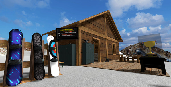 Screenshot z Ski Doom VR