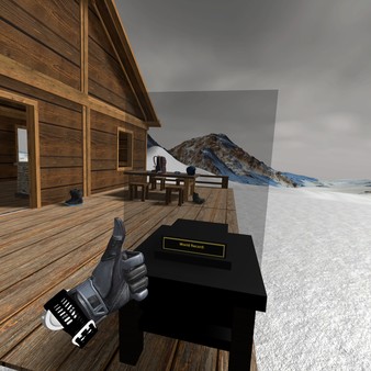 Screenshot z Ski Doom VR