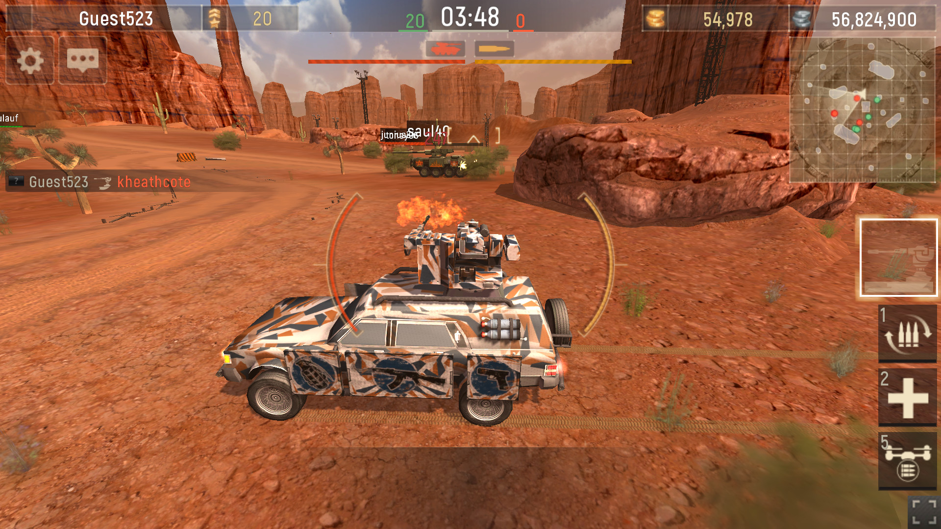#4. Metal Force: Tank Games Online (Steam) 由: XDEVS LTD