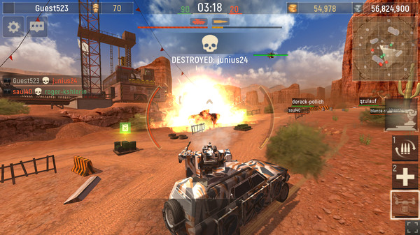 Metal Force: Tank Games Online