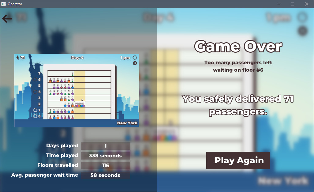 #7. Operator (Steam) 由: 30 Matches