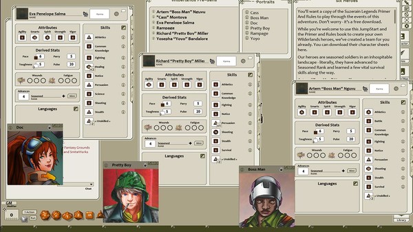 Fantasy Grounds - Wilderlands JumpStart