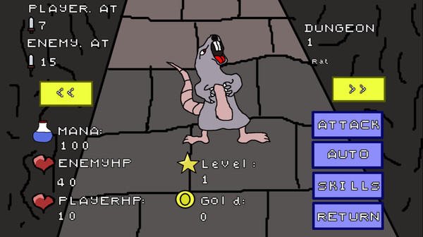 Screenshot z Knights and Dungeons