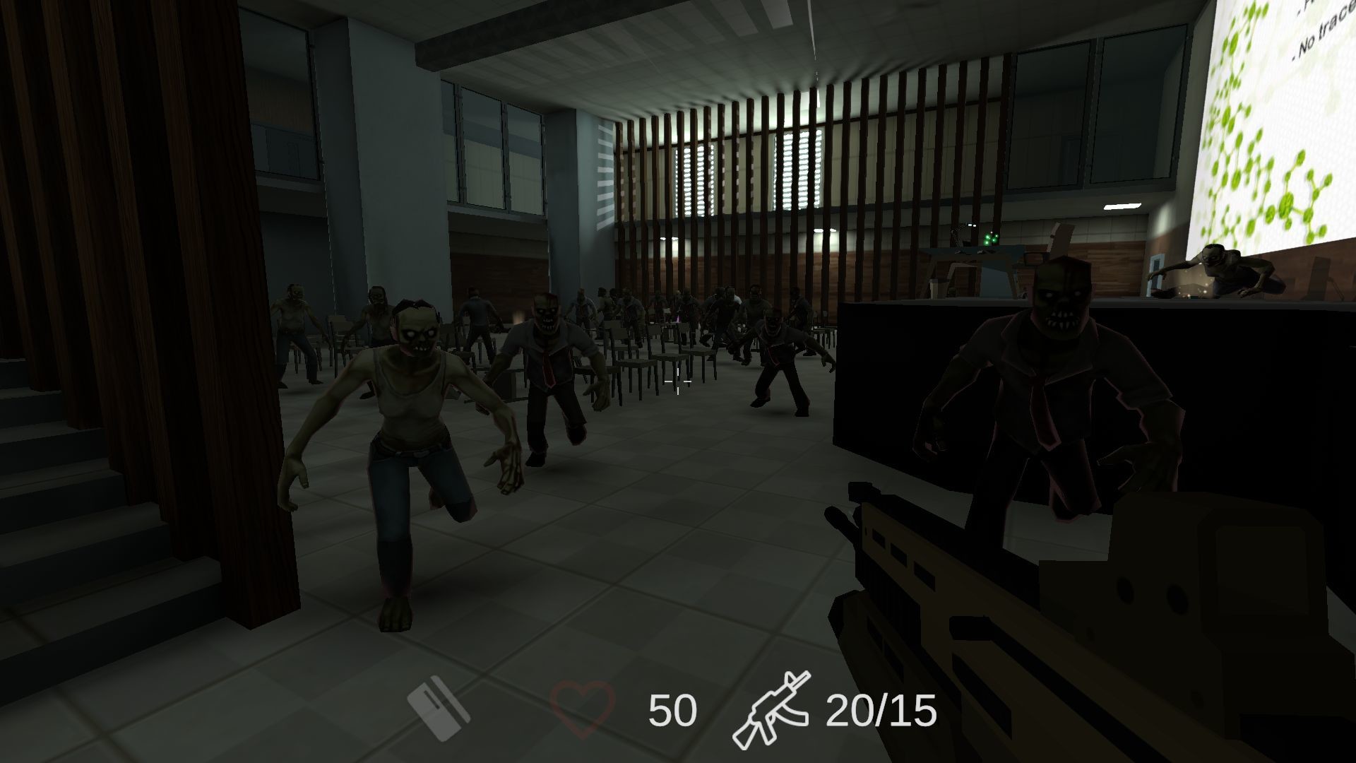 #3. Zombies Must Die (Steam) By: Funny Face Games