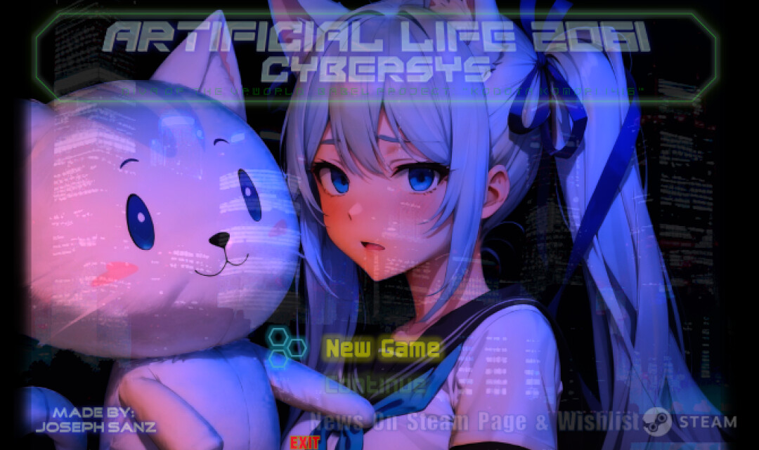 Artificial Life 2061: Cybersys - Diva Of The VRworld, Babel Project: "Kodota Komori 1416" [Made by: Joseph Sanz] screenshot #14