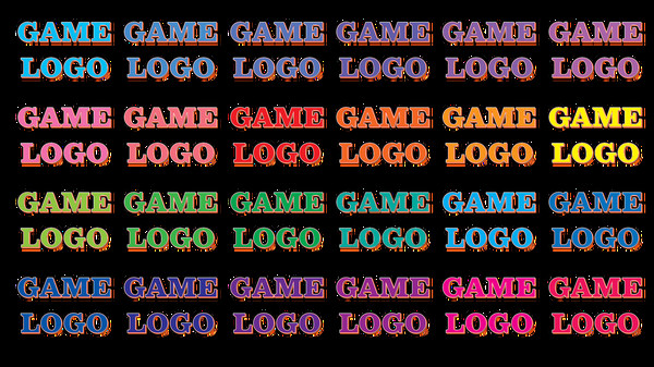 TIGER GAME ASSETS LOGOTYPE VOL.28