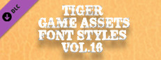 TIGER GAME ASSETS FONT STYLES VOL.16 Small Capsule Image