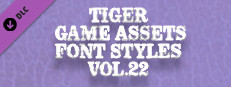 TIGER GAME ASSETS FONT STYLES VOL.22 Small Capsule Image