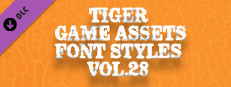 TIGER GAME ASSETS FONT STYLES VOL.28 Small Capsule Image
