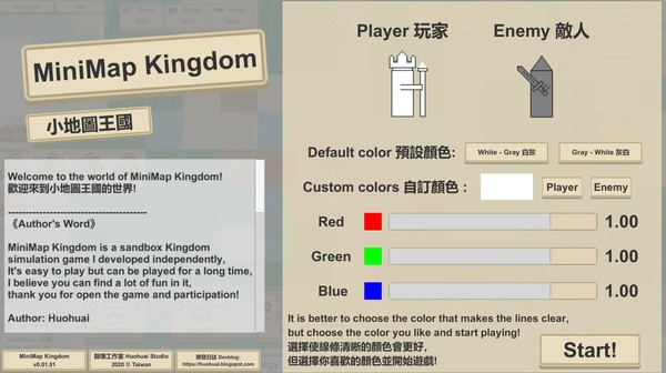 MiniMap Kingdom.