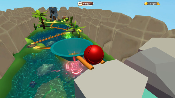 Screenshot z Roll Ball Adventures