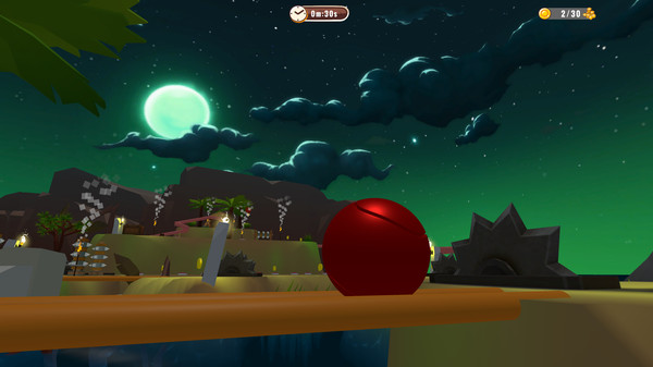 Screenshot z Roll Ball Adventures