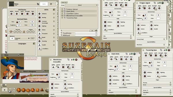 Fantasy Grounds - Untamed Empires JumpStart