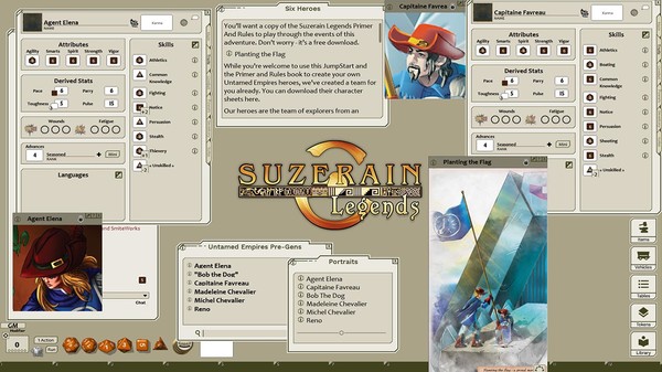 Fantasy Grounds - Untamed Empires JumpStart