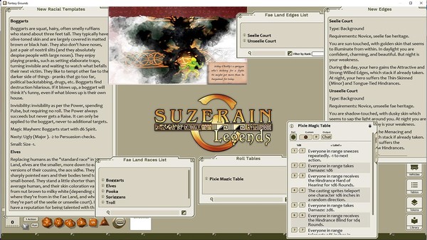 Fantasy Grounds - Fae Land JumpStart