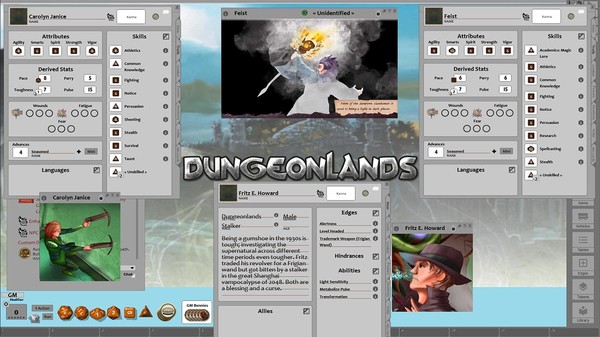 Fantasy Grounds - Dungeonlands JumpStart