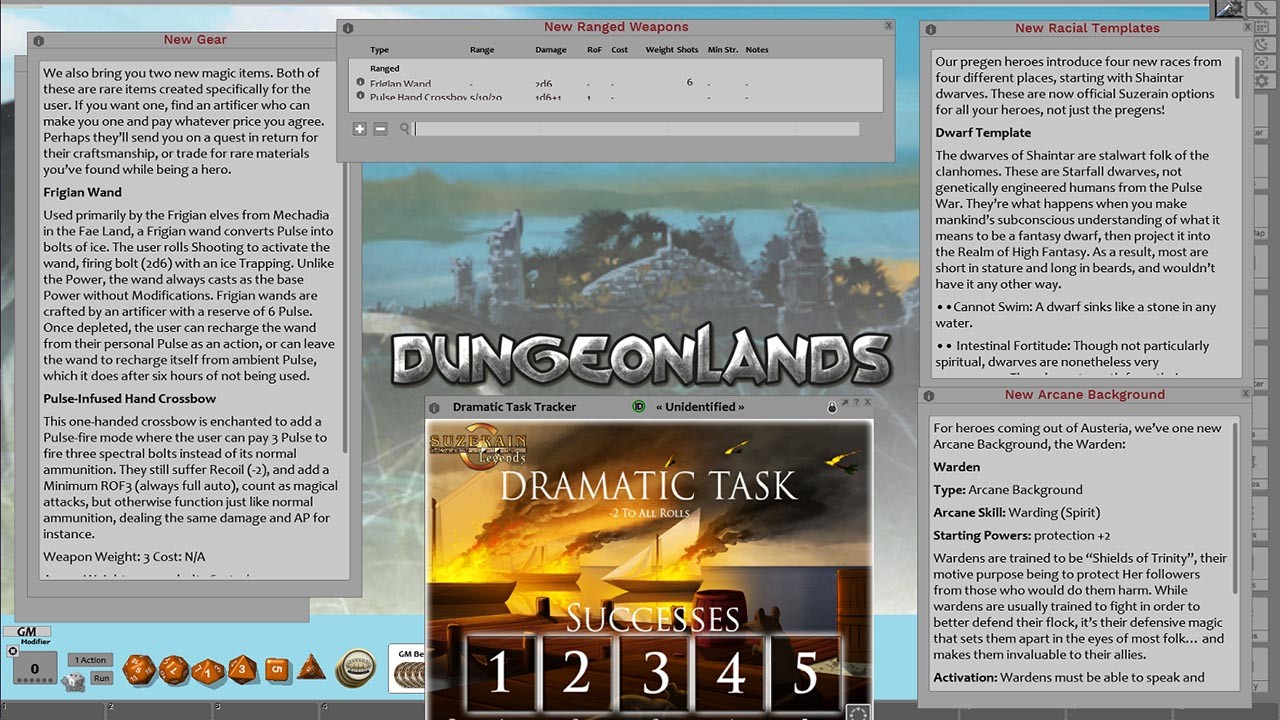 Fantasy Grounds - Dungeonlands JumpStartのスクリーンショット 1