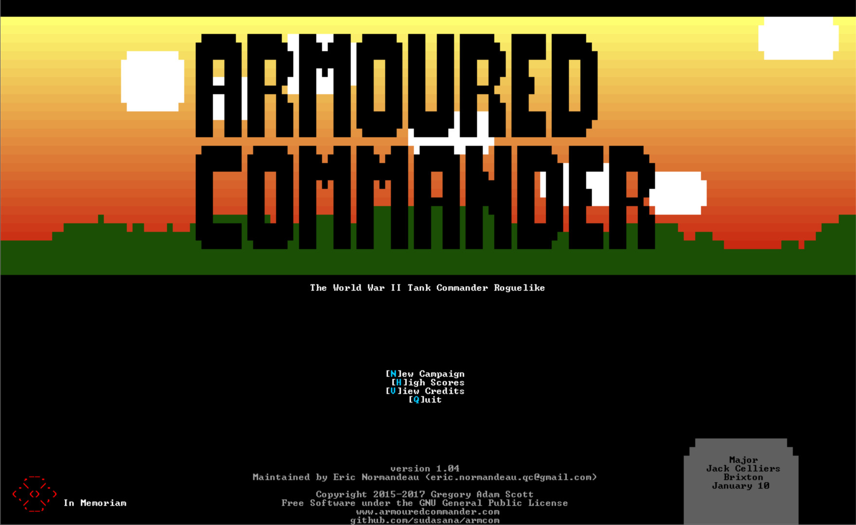 #1. Armoured Commander (Steam) 由: Gregory Adam Scott