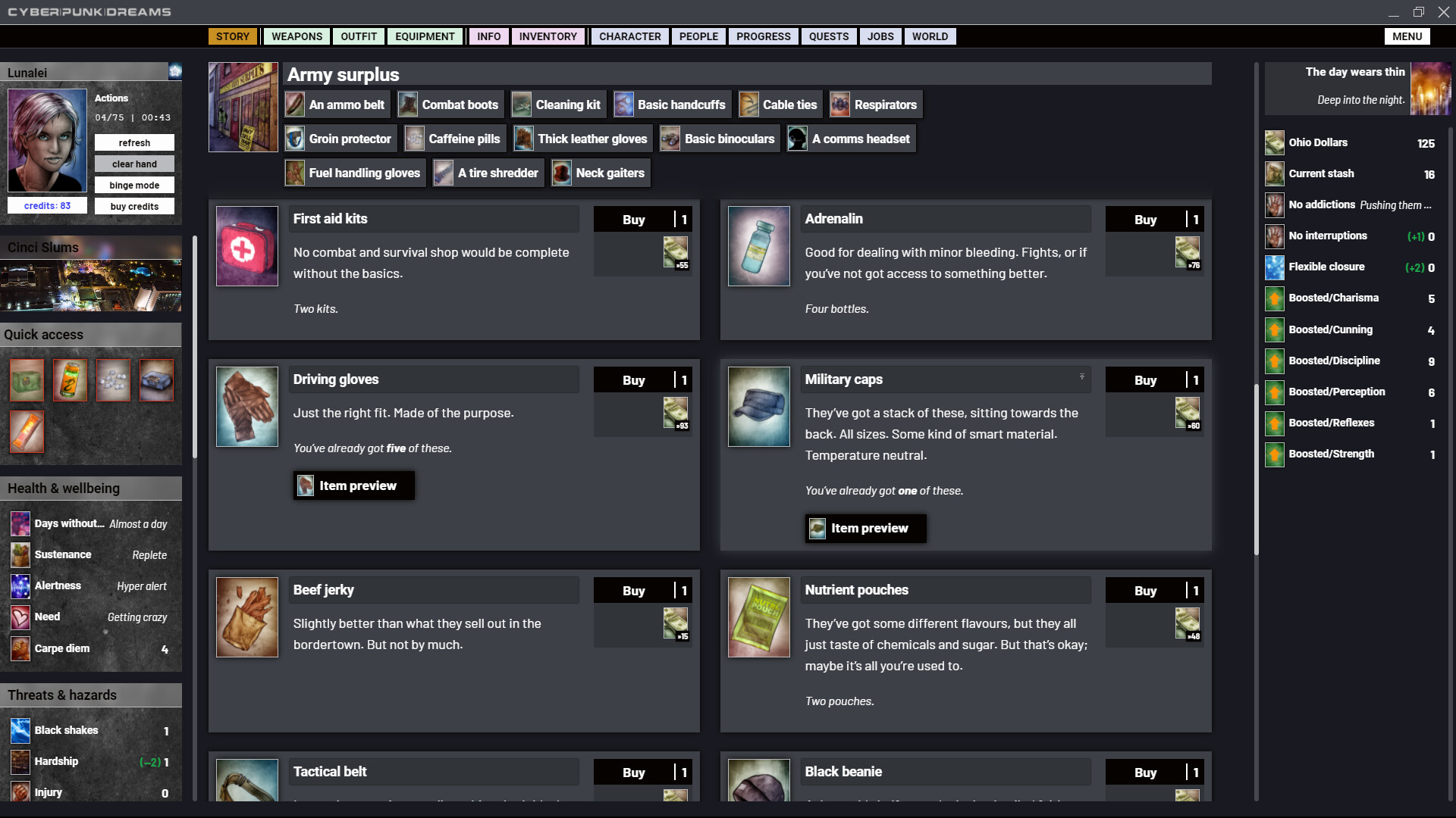 #7. cyberpunkdreams (Steam) Av: Late Night Games