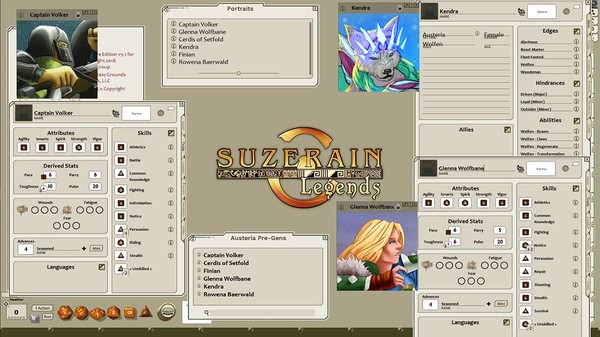 Fantasy Grounds - Austeria JumpStart