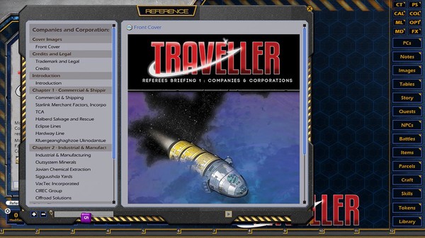 Fantasy Grounds - Referee's Briefing 1: Companies & Corporations