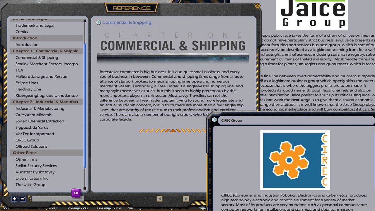 Fantasy Grounds - Referee's Briefing 1: Companies & Corporationsのスクリーンショット 1