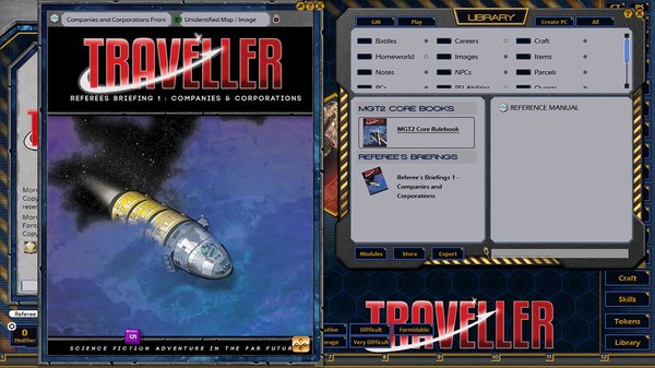 Fantasy Grounds - Referee's Briefing 1: Companies & Corporations