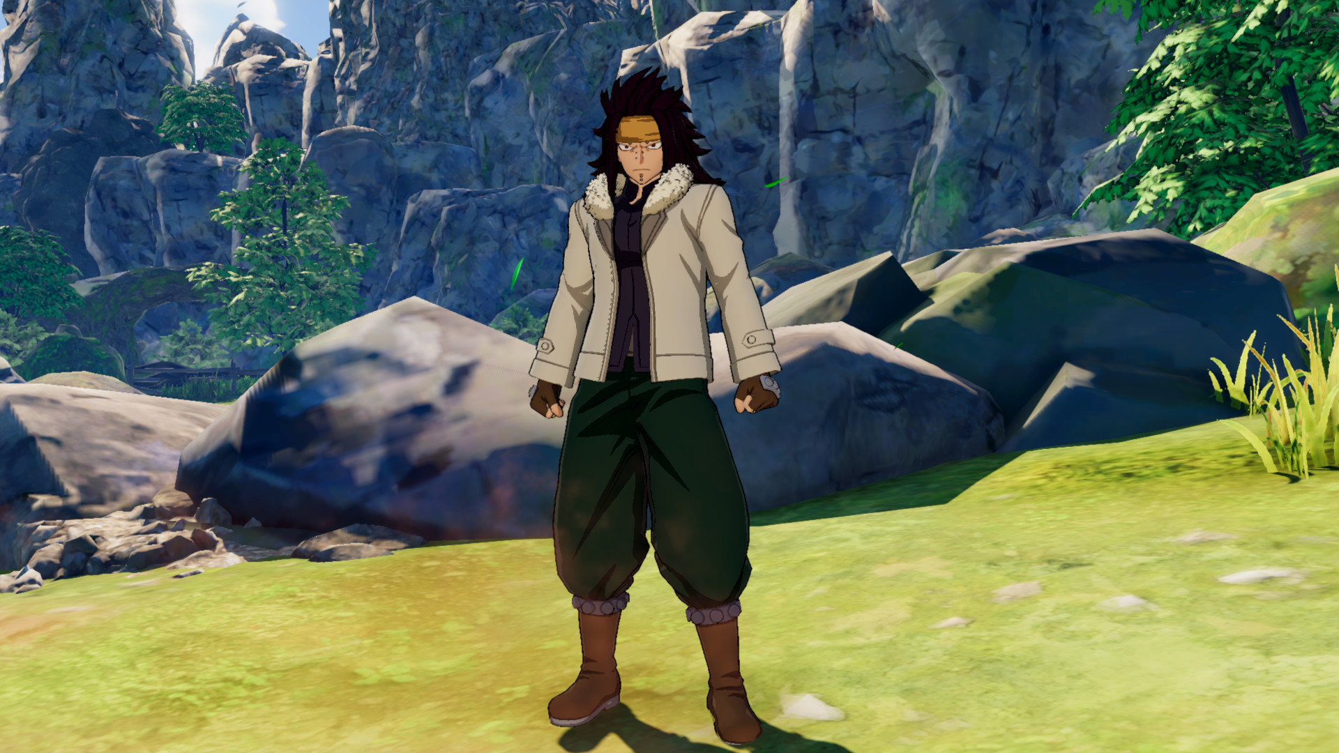 FAIRY TAIL: Gajeel's Costume "Anime Final Season" Featured Screenshot #1