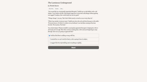 Скриншот The Luminous Underground — 4