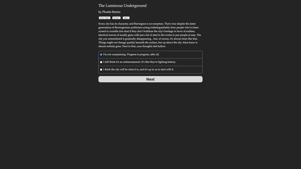 Скриншот The Luminous Underground — 3
