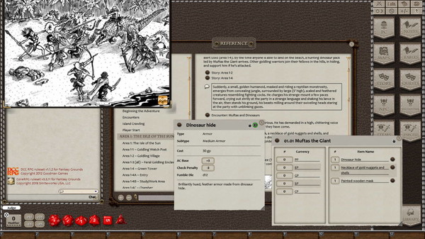 Fantasy Grounds - Dungeon Crawl Classic #93: Moon-Slaves of the Cannibal Kingdom