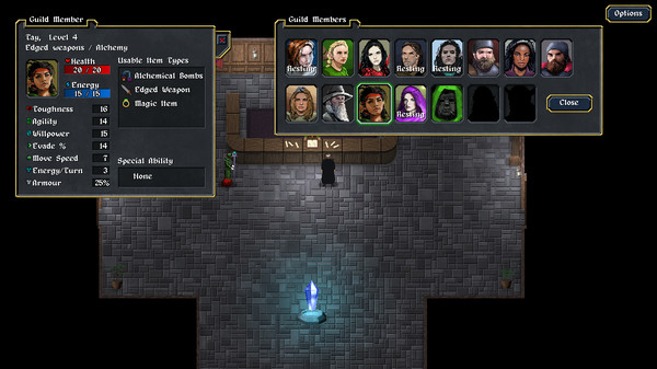 Screenshot z Guildmaster: Gratuitous Subtitle