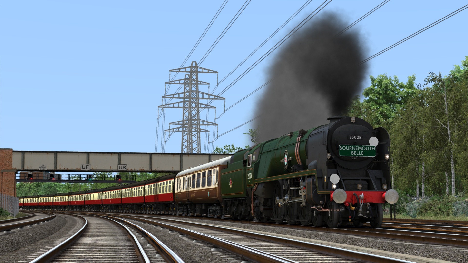 Train Simulator: Merchant Navy Class 35028 ‘Clan Line’ Steam Loco Add-On Featured Screenshot #1