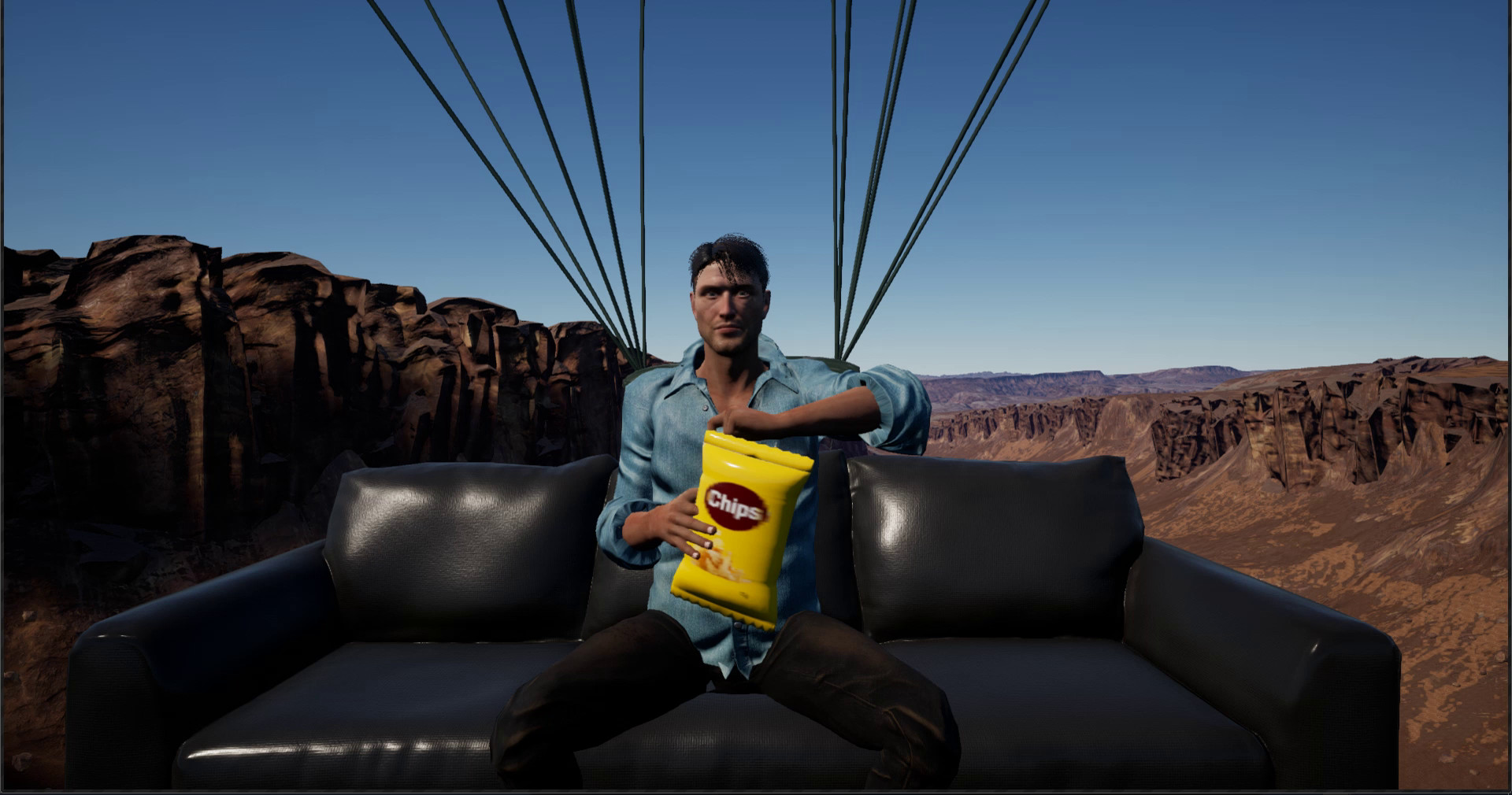 #5. Flying Sofa Simulator (Steam) 由: Kavkaz Sila Games
