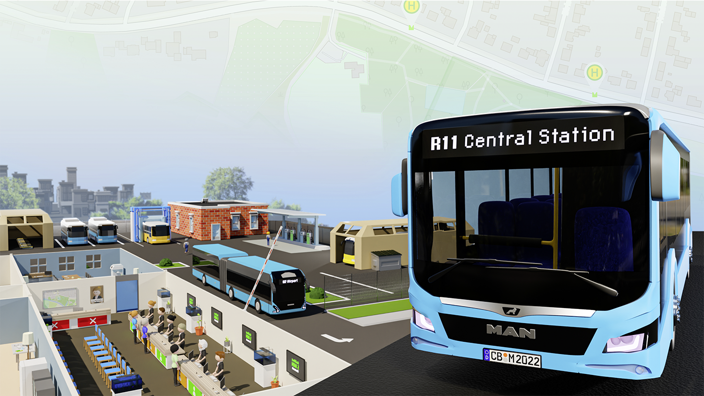 City Bus Manager - Imagem de Fundo do Jogo