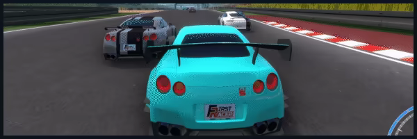 First Racer video 1