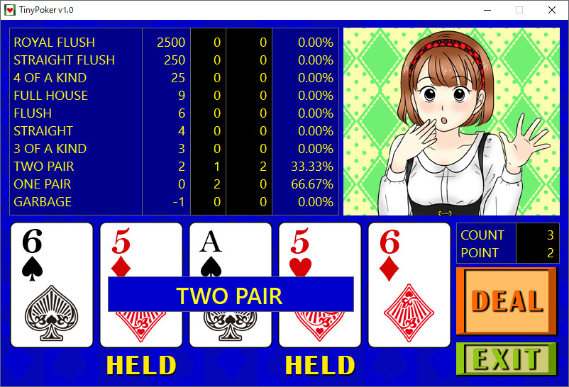#2. TinyPoker (Steam) By: APSP24
