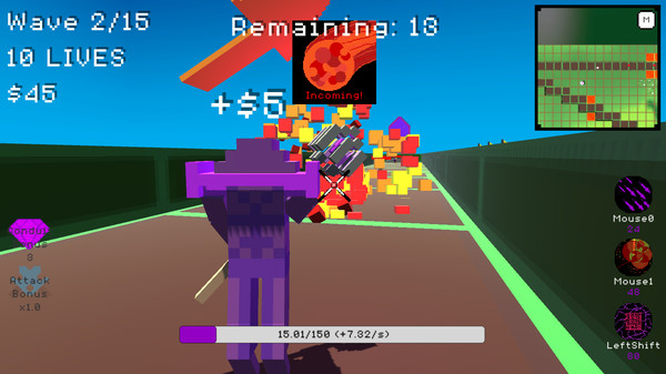 Screenshot z Timewalk Tower Defense