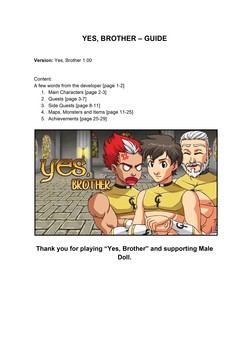 Screenshot z Yes Brother - Adult Art Pack + Guide