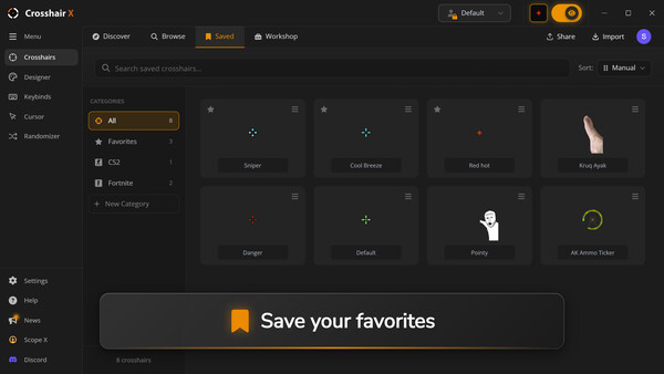 Crosshair X screenshot