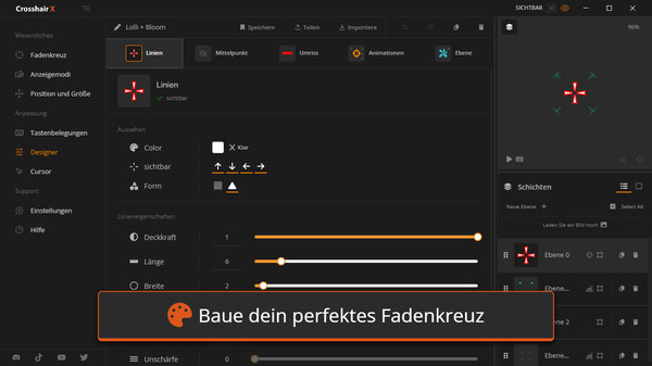 Crosshair X screenshot