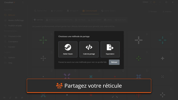 Crosshair X screenshot