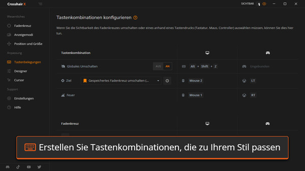 Crosshair X screenshot